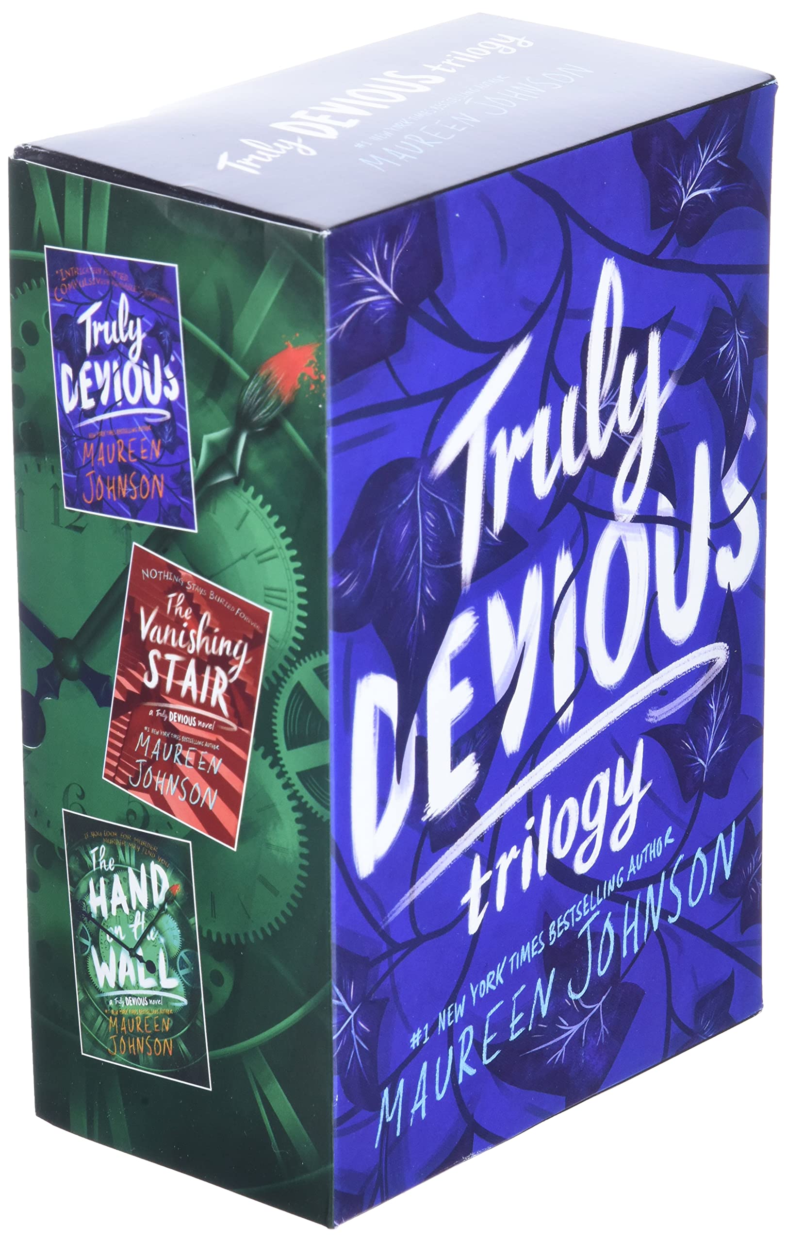 Truly Devious 3-Book Box Set: Truly Devious, Vanishing Stair, and Hand on the Wall