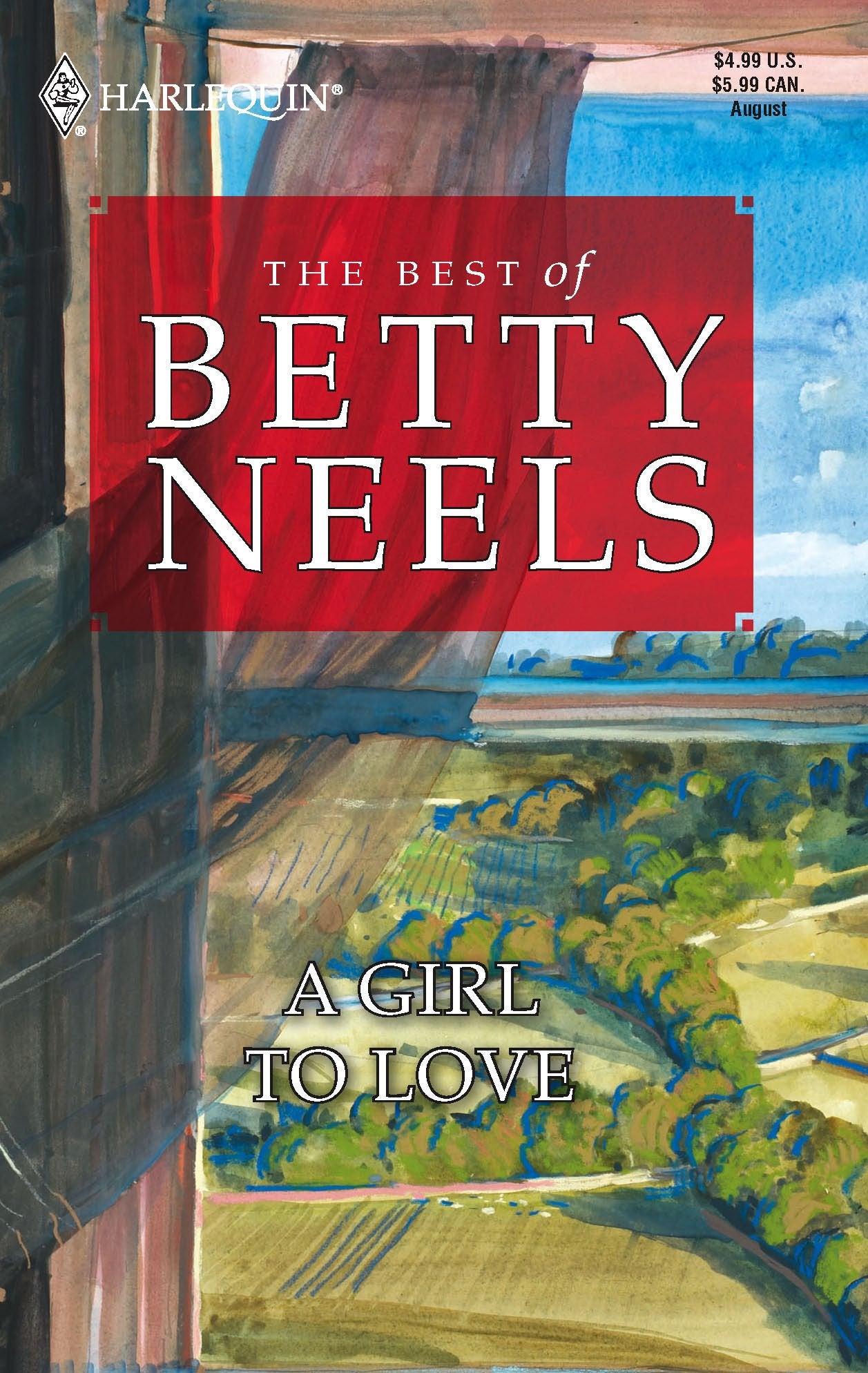 A Girl To Love (Harlequin Romance) by Neels, Betty