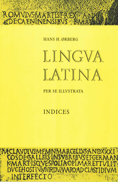 Lingua Latina: Part II: Indices (Latin Edition)