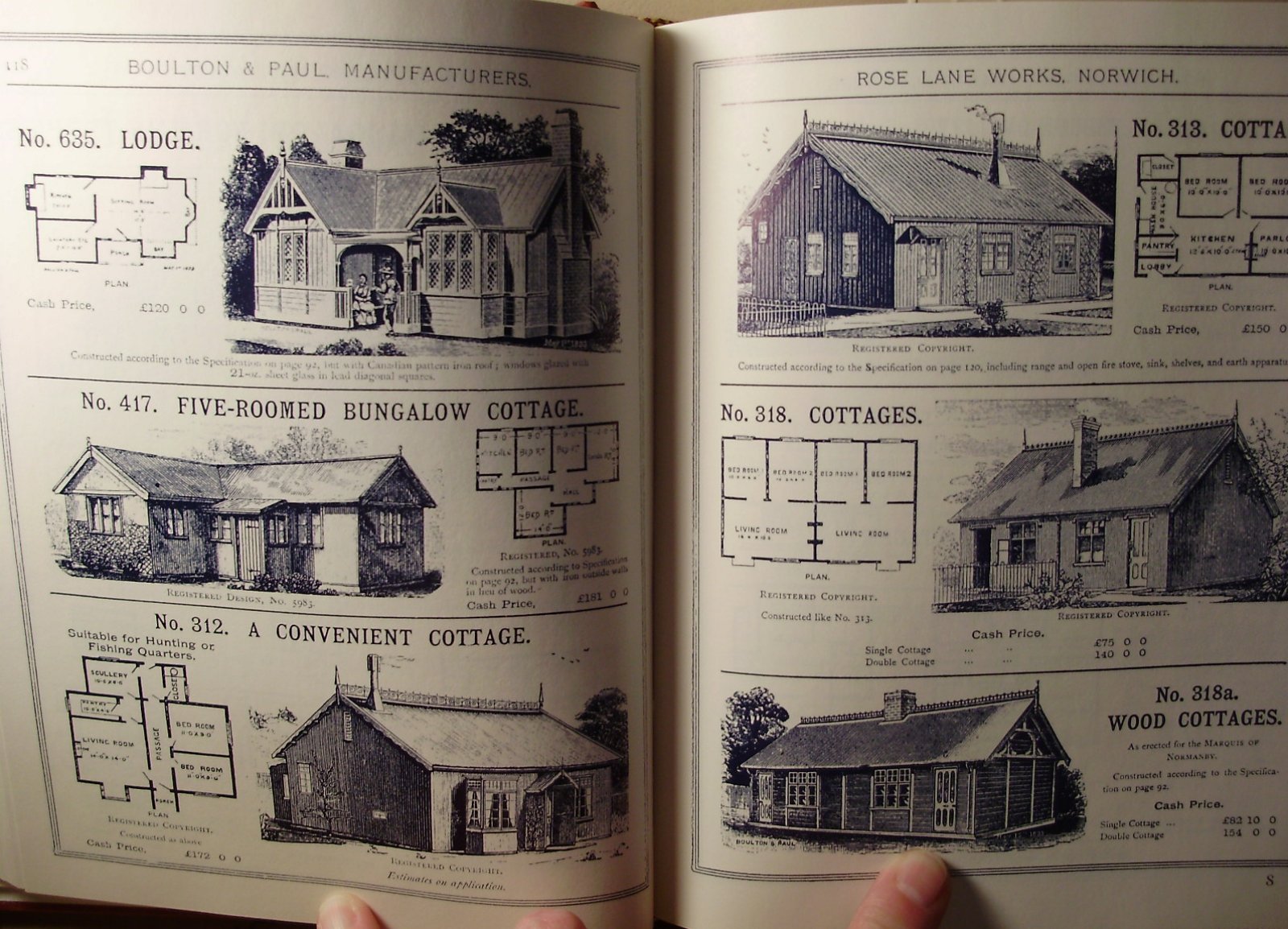 Boulton and Paul, Ltd. 1898 Catalogue, Rose Lane Works, Norwich