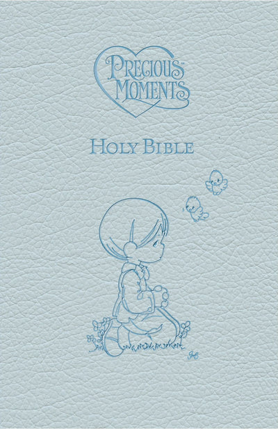ICB, Precious Moments Holy Bible, Leathersoft, Blue: International Children's Bible
