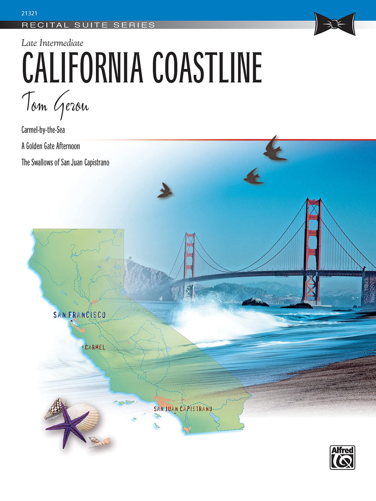 California Coastline: Sheet (Recital Suite Series)