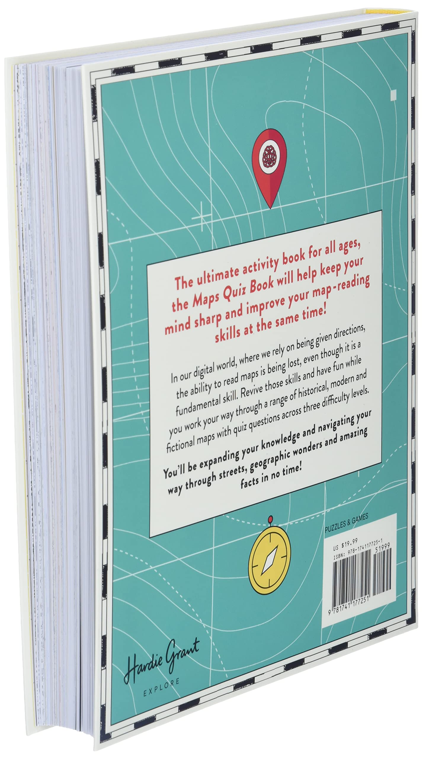 Maps Quiz Book: Brain Teasers for Wherever You Are In The World