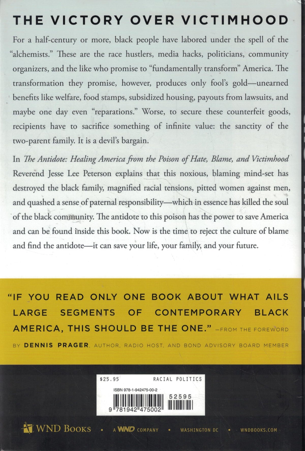 The Antidote: Healing America From the Poison of Hate, Blame and Victimhood