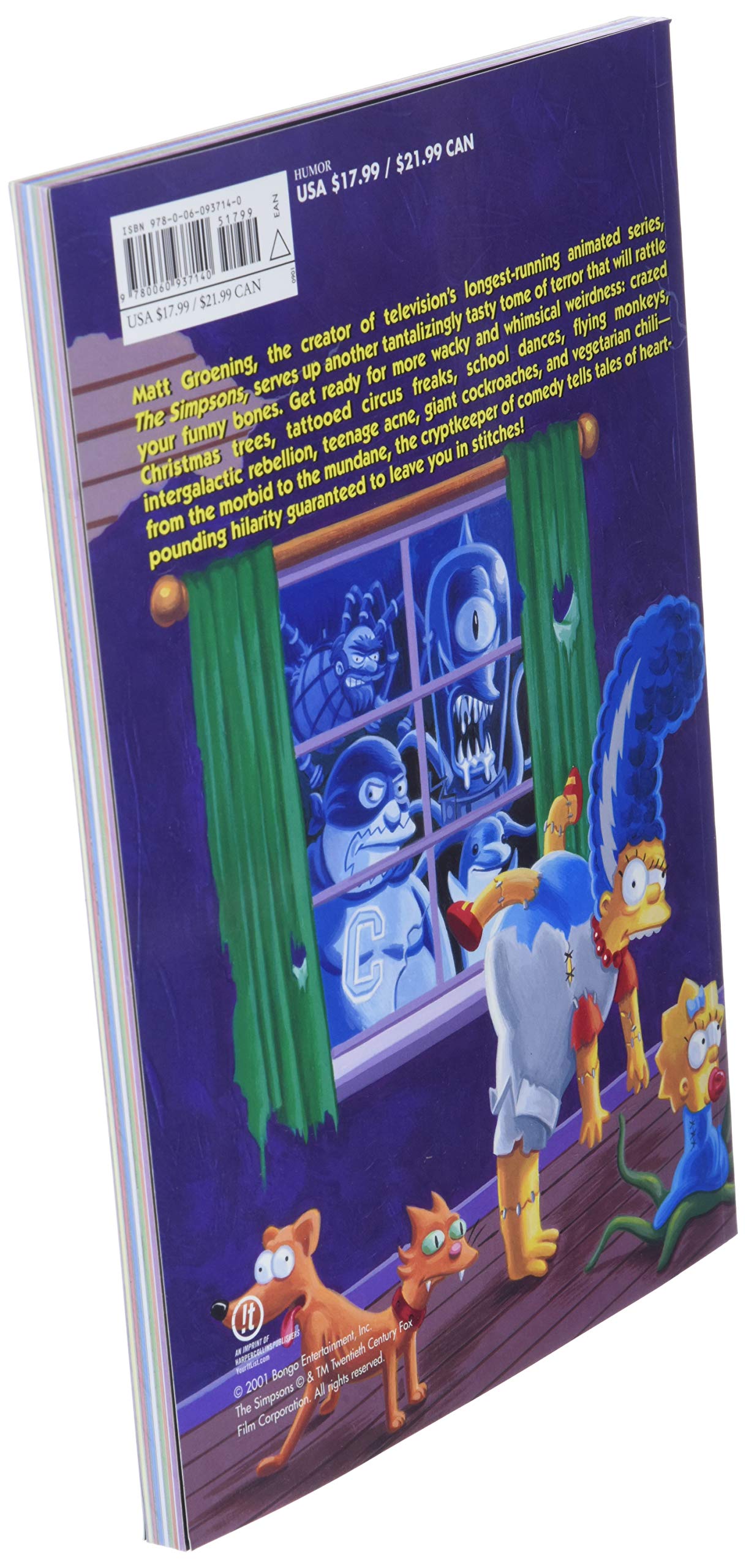 Bart Simpson's Treehouse of Horror Spine-Tingling Spooktacul
