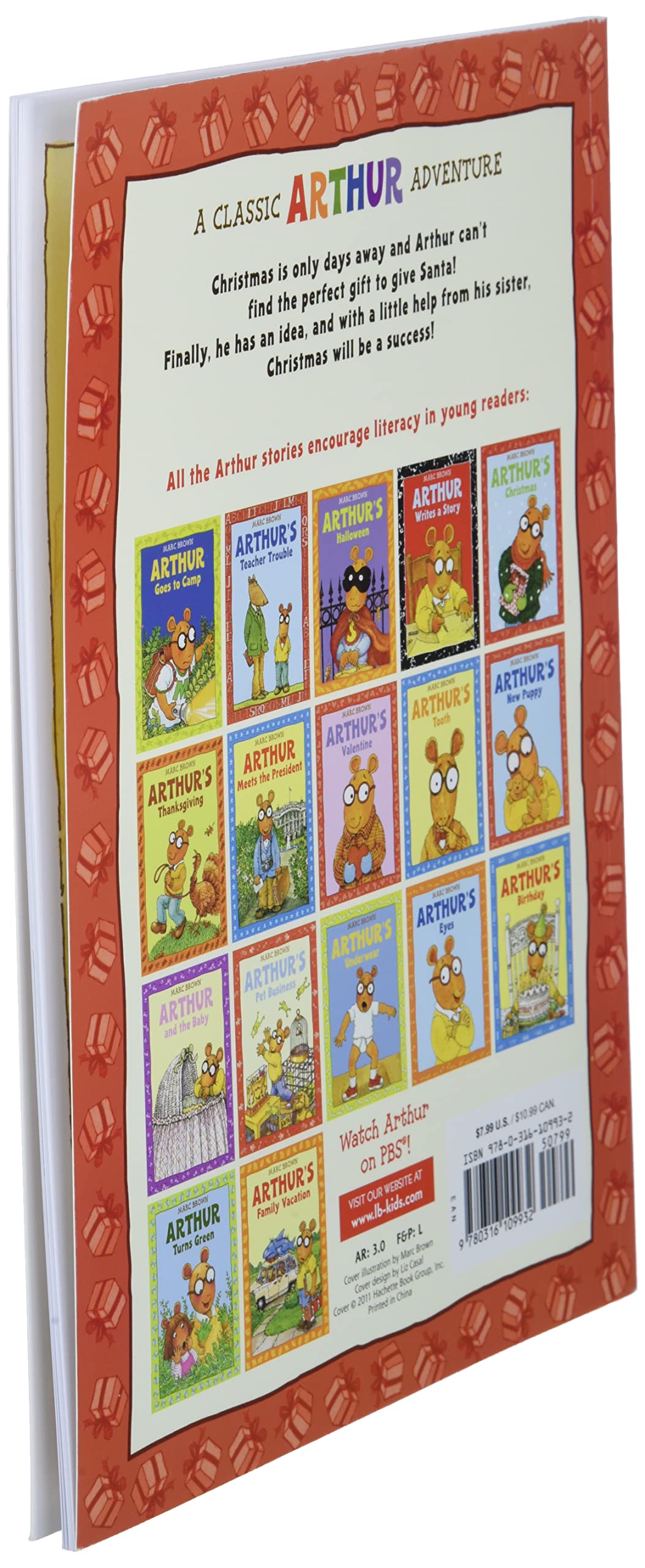 Arthur's Christmas: An Arthur Adventure (Arthur Adventures)