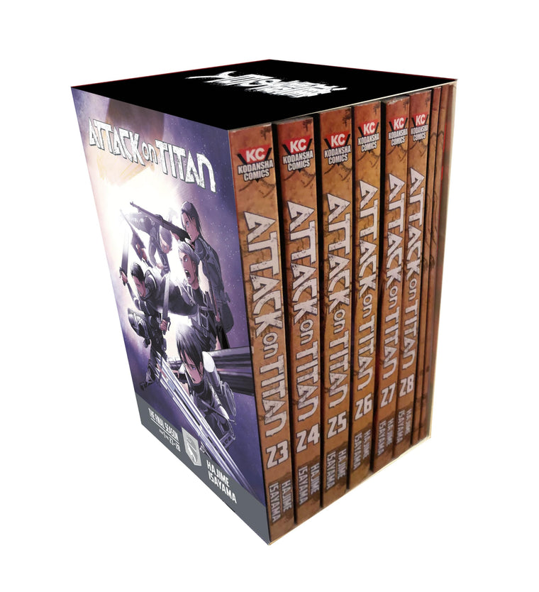 Attack on Titan The Final Season Part 1 Manga Box Set (Attack on Titan Manga Box Sets)