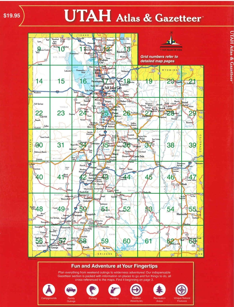 Utah Atlas & Gazetteer (6th Edition)