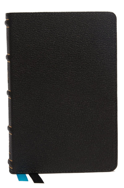 NKJV, Compact Bible, Maclaren Series, Genuine Leather, Black