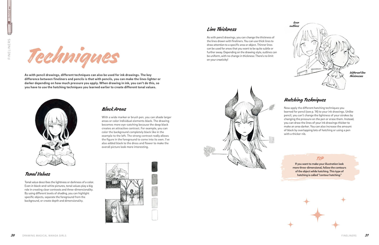 Drawing Magical Manga Girls: Draw, Color, and Watercolor Manga and Anime Characters