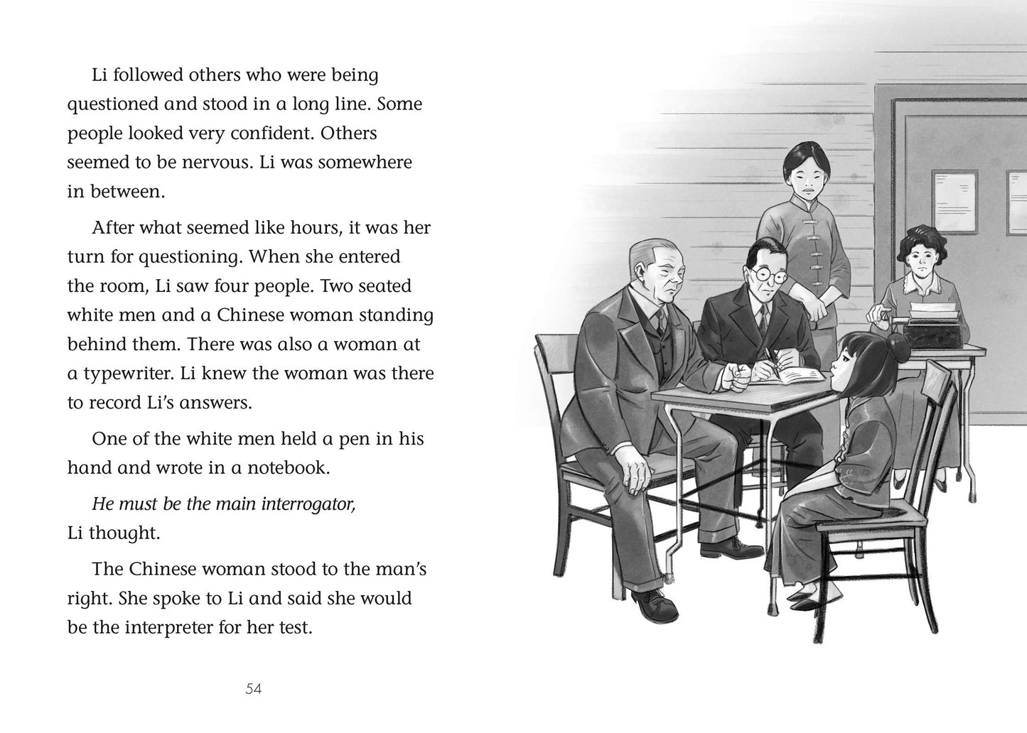 Li on Angel Island (Smithsonian Historical Fiction)