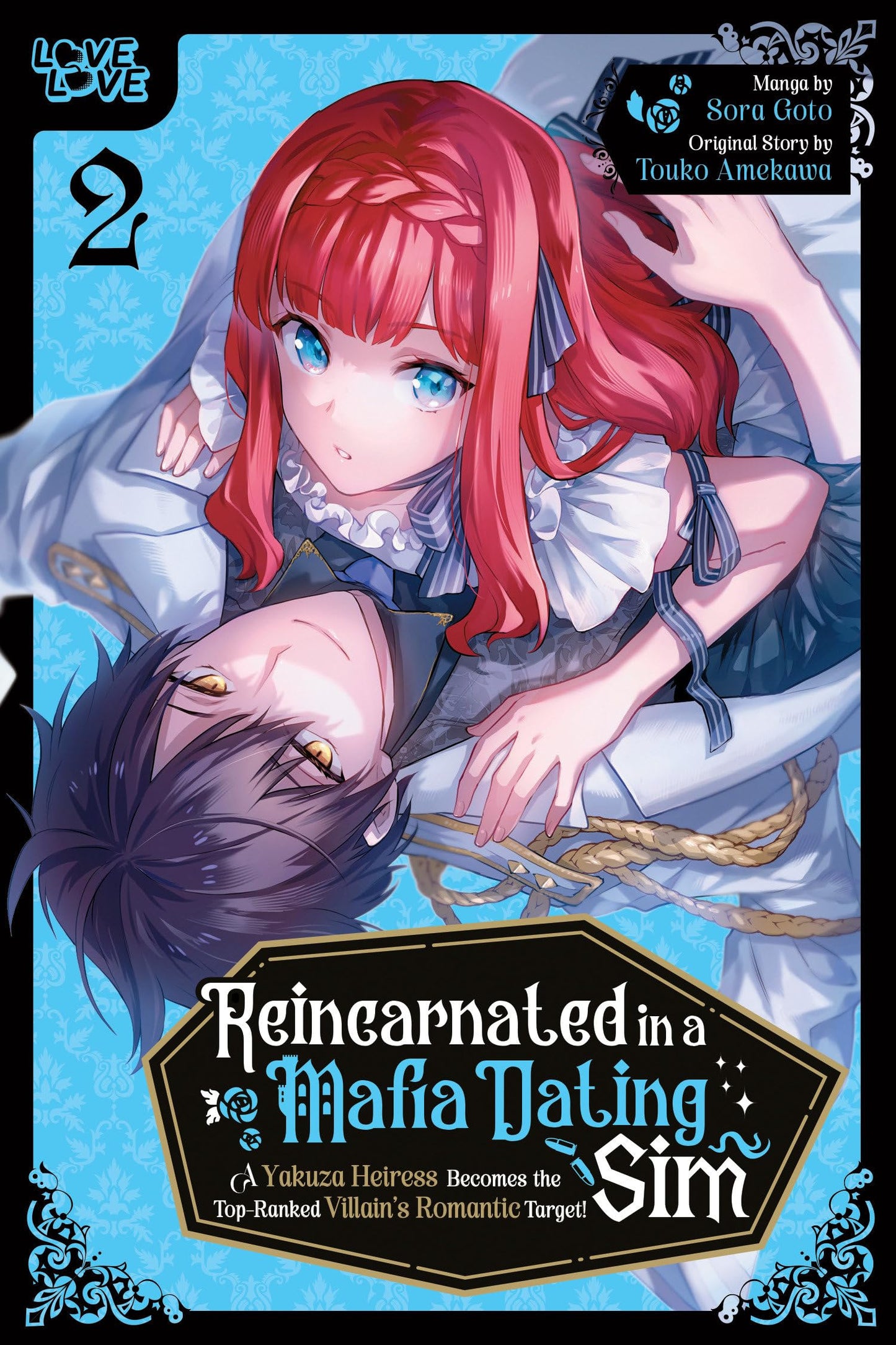 Reincarnated in a Mafia Dating Sim, Volume 2: A Yakuza Heiress Becomes the Top-Ranked Villain's Romantic Target!