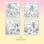 Living My Best Life: Coloring Book for Adults and Teens Featuring Cute & Girly Scenes for Relaxation (The Cozy Girl Series)