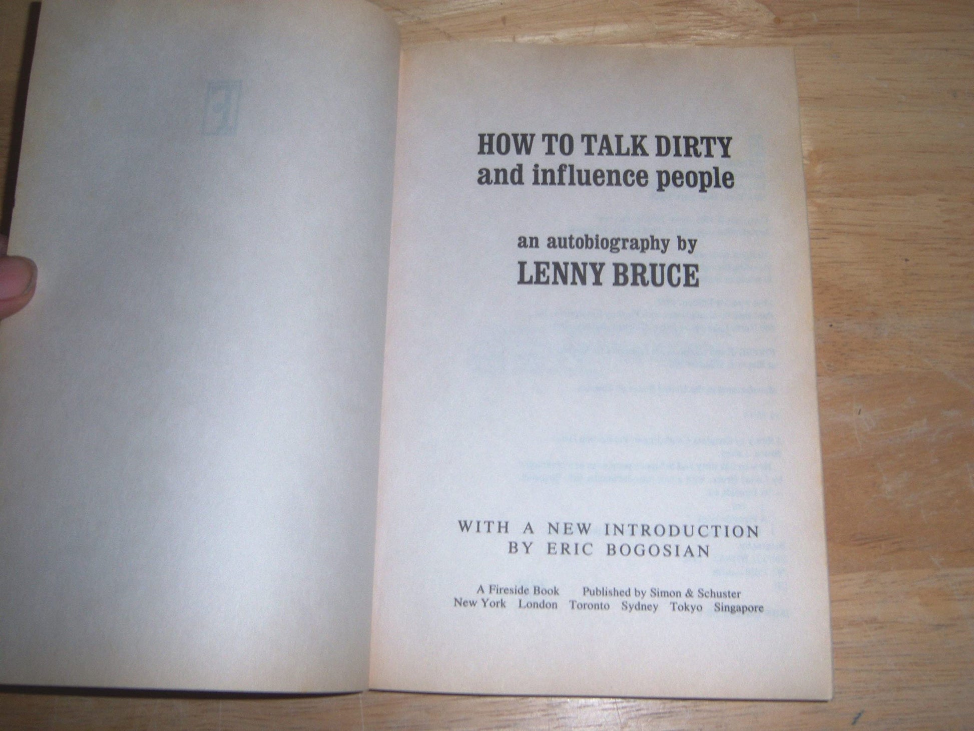 How to Talk Dirty and Influence People