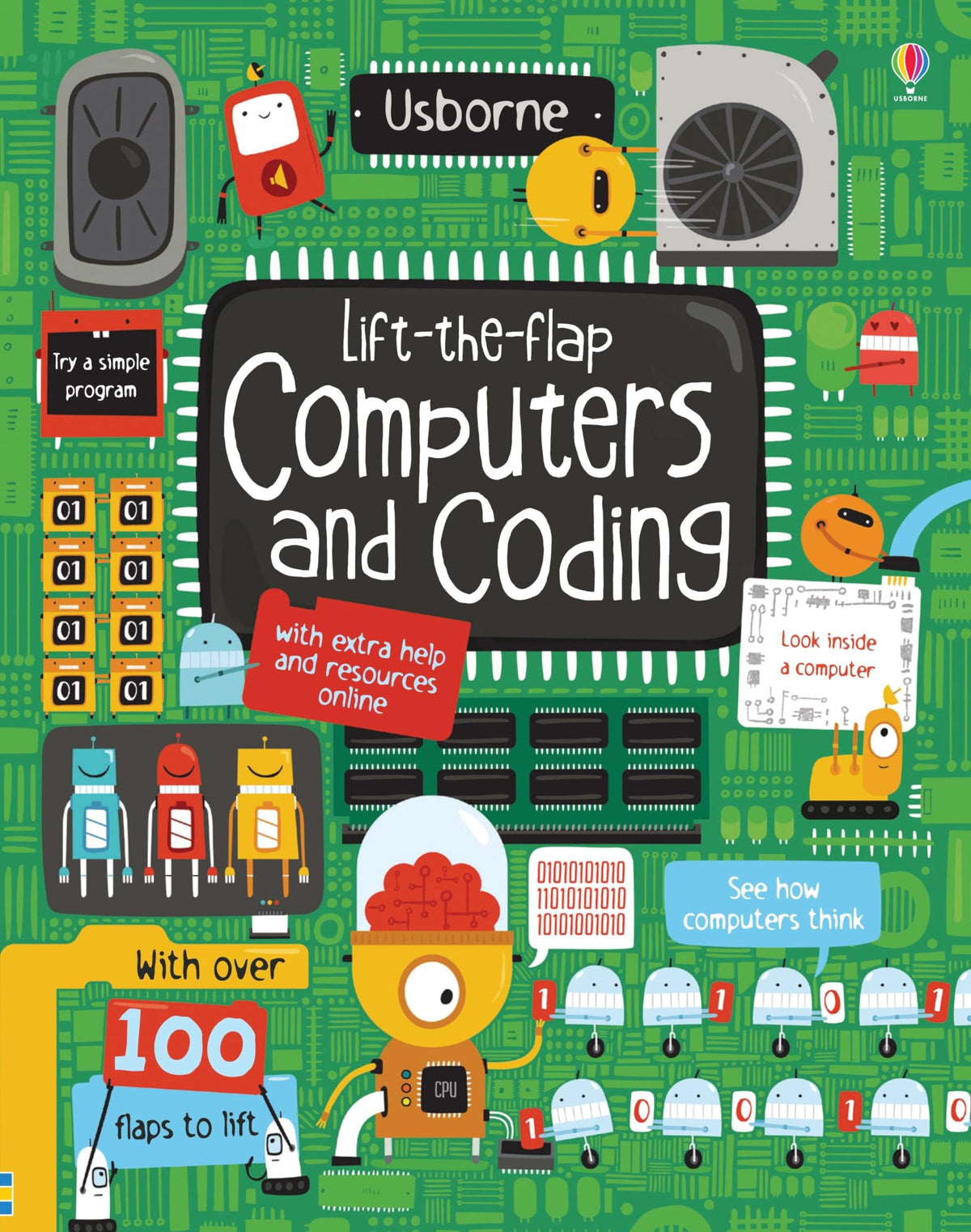 Lift-the-Flap Computers and Coding: A Fun Guide to Programming and Robots for Kids (Ages 7-10)