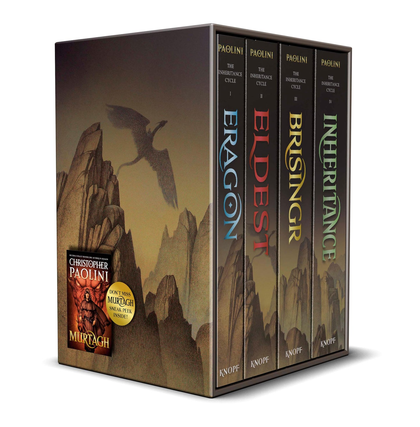 The Inheritance Cycle 4-Book Trade Paperback Boxed Set: Erag