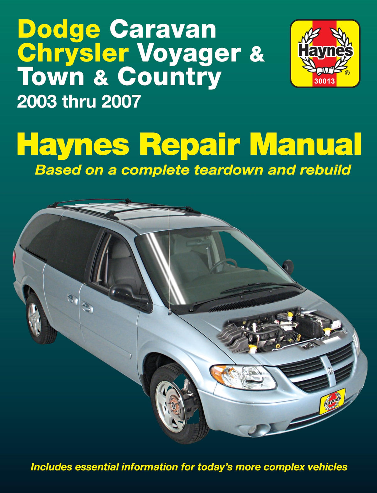 Dodge Caravan Chrysler Voyager & Town & Country 2003 thru 2007 Haynes Repair Manual
