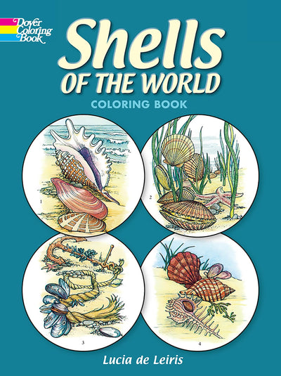 Shells of the World Coloring Book (Dover Sea Life Coloring Books)