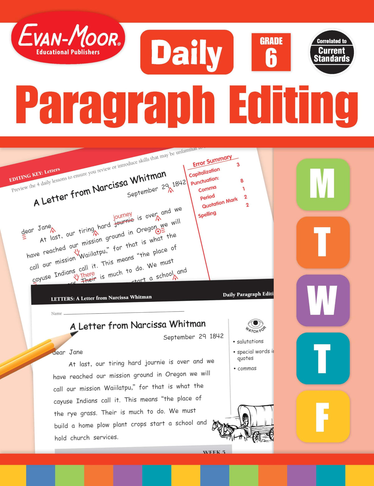 Daily Paragraph Editing, Grade 6 Teacher Edition