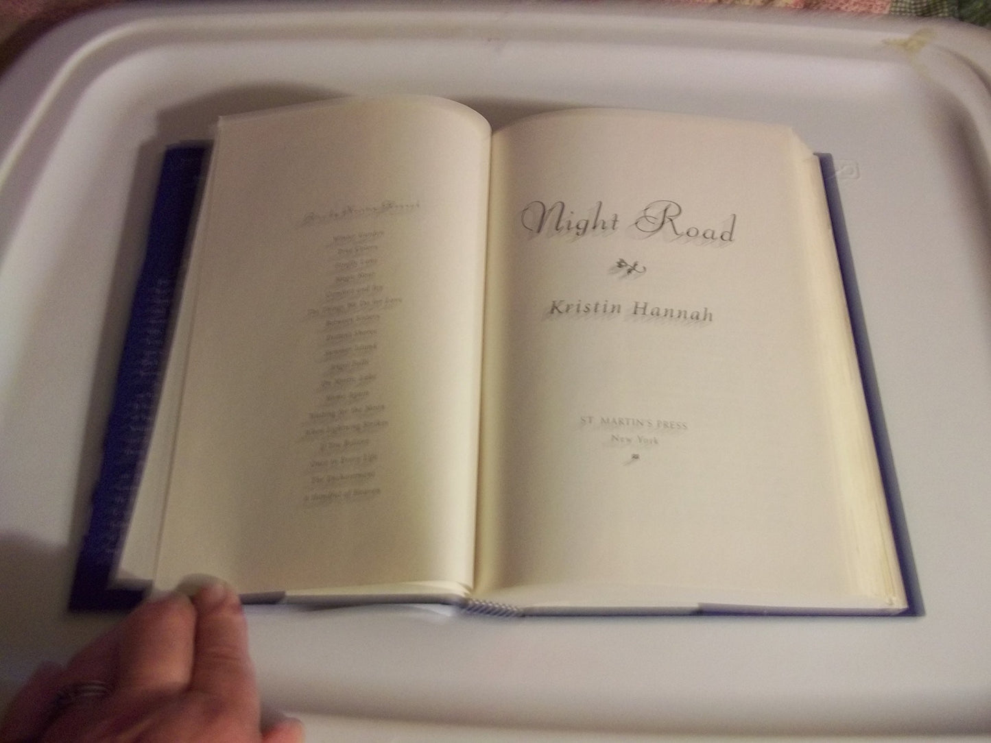 Night Road by Kristin Hannah