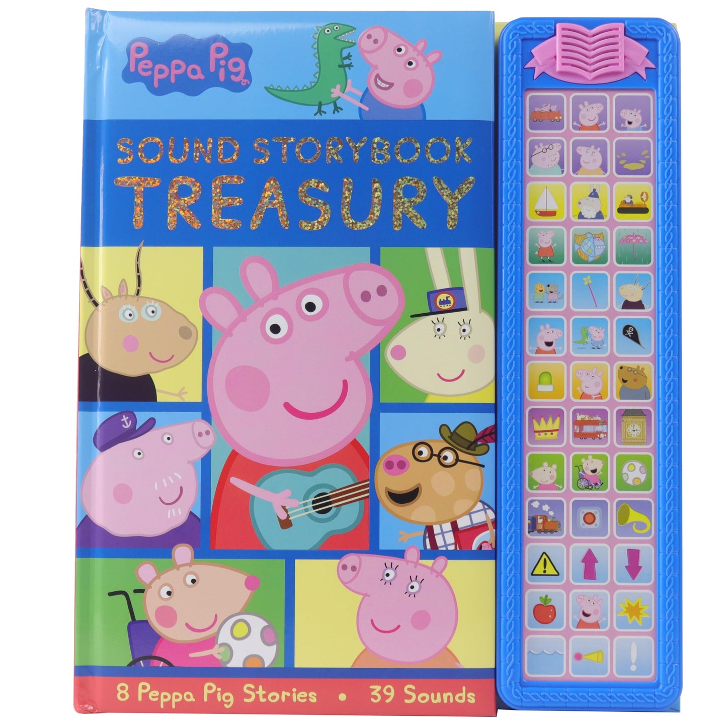 Peppa Pig Sound Storybook Treasury 39-Button Sound Book