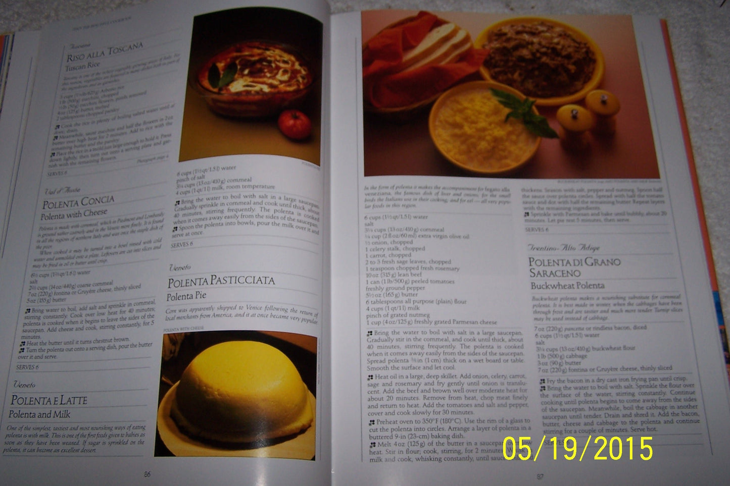 Italy, The Beautiful Cookbook: Authentic Recipes from the Re