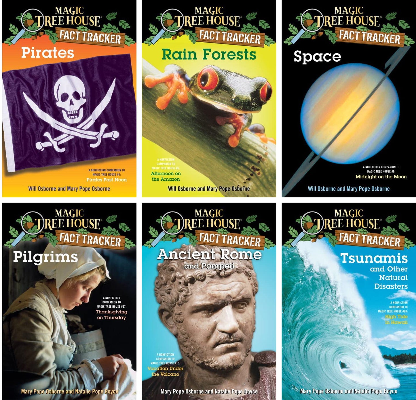 Magic Tree House Fact Trackers Series Complete 44 Book Collection Set