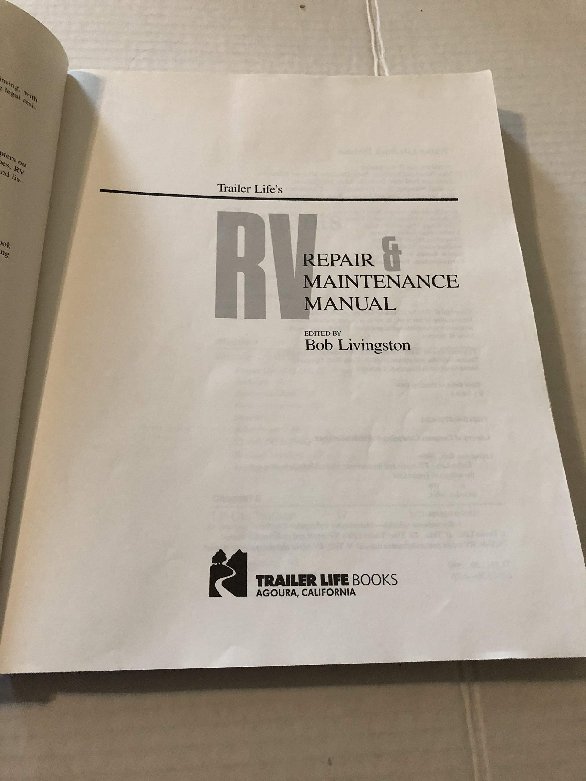 Trailer Life's RV Repair and Maintenance Manual
