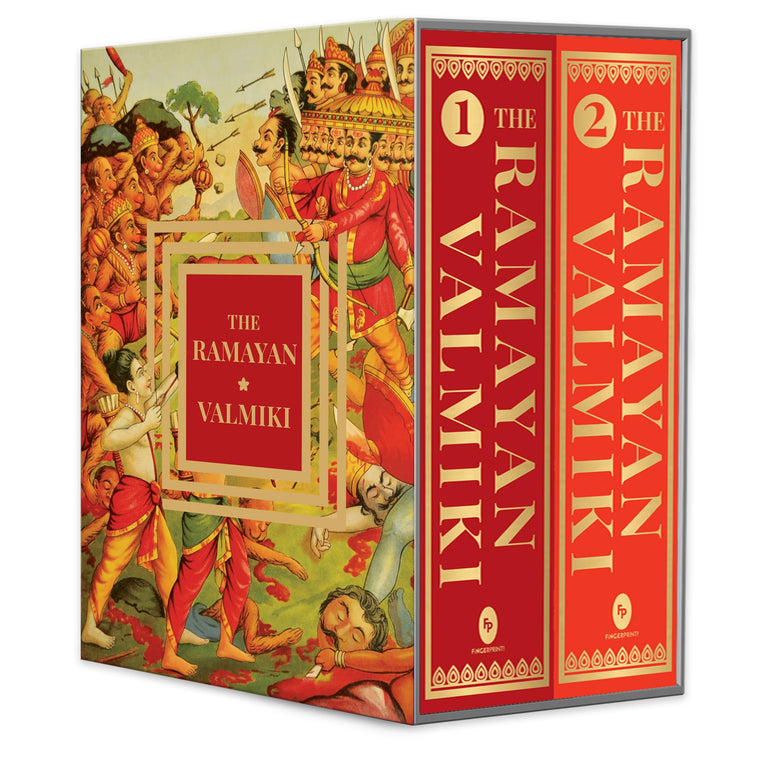Ramayan of Valmiki: Volume 1 & 2 (Deluxe Hardbound Edition) Boxed Set, The