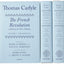 Thomas Carlyle: The French Revolution: A History