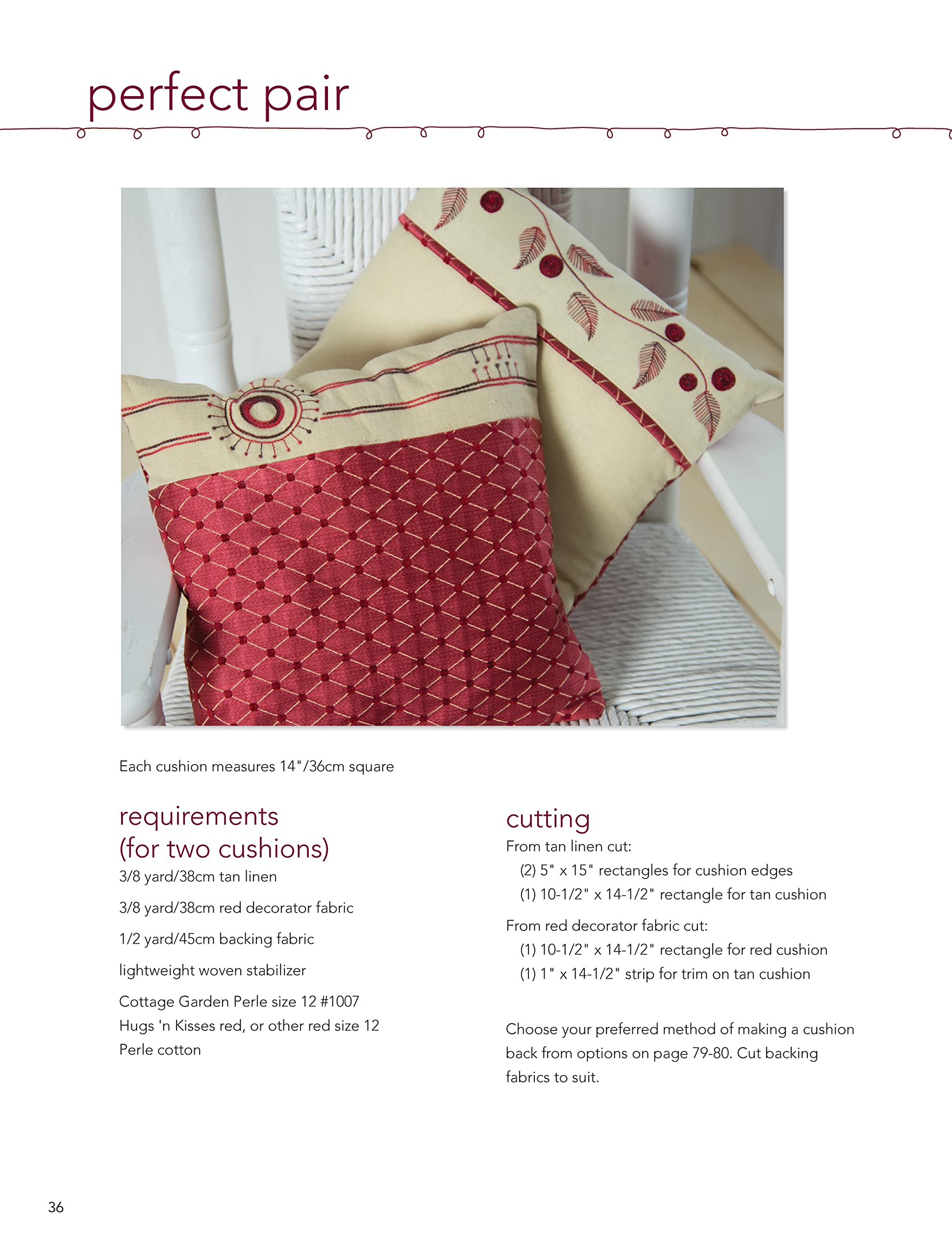 Simply Redwork: Embroidery the Hugs 'n Kisses Way (Landauer) Step-by-Step Instructions and Stitch Guides for 19 Charming & Easy Redwork Pattern Projects; Includes a Penny Square Quilt & Home Décor