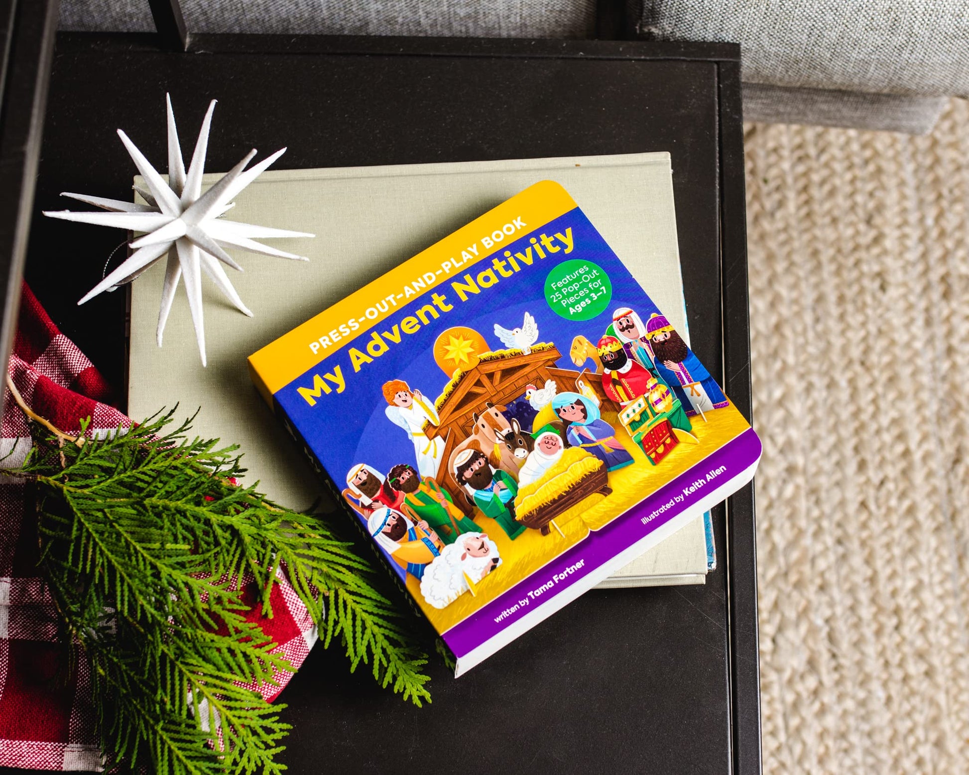 My Advent Nativity Press-Out-and-Play Book: Features 25 Pop-Out Pieces for Ages 3-7