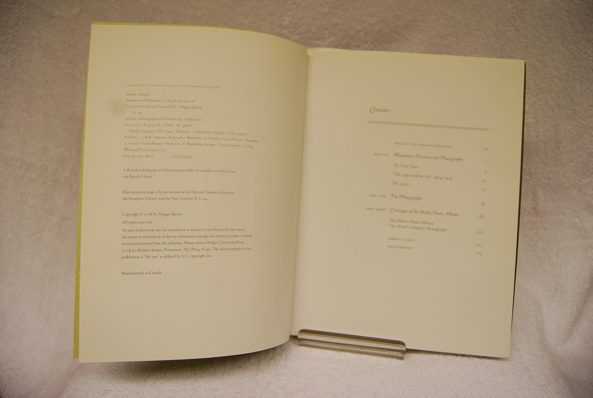 Snapshots of Bloomsbury: The Private Lives of Virginia Woolf