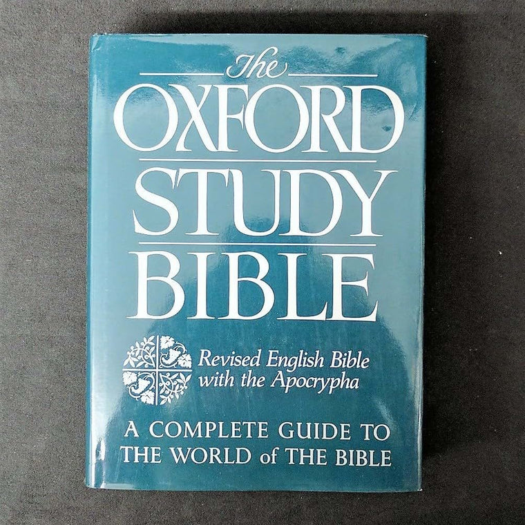 The Oxford Study Bible: Revised English Bible with Apocrypha