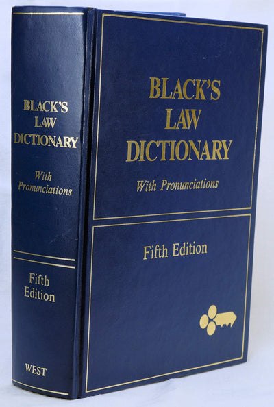 Black's Law Dictionary: Definitions of the Terms and Phrases (New)