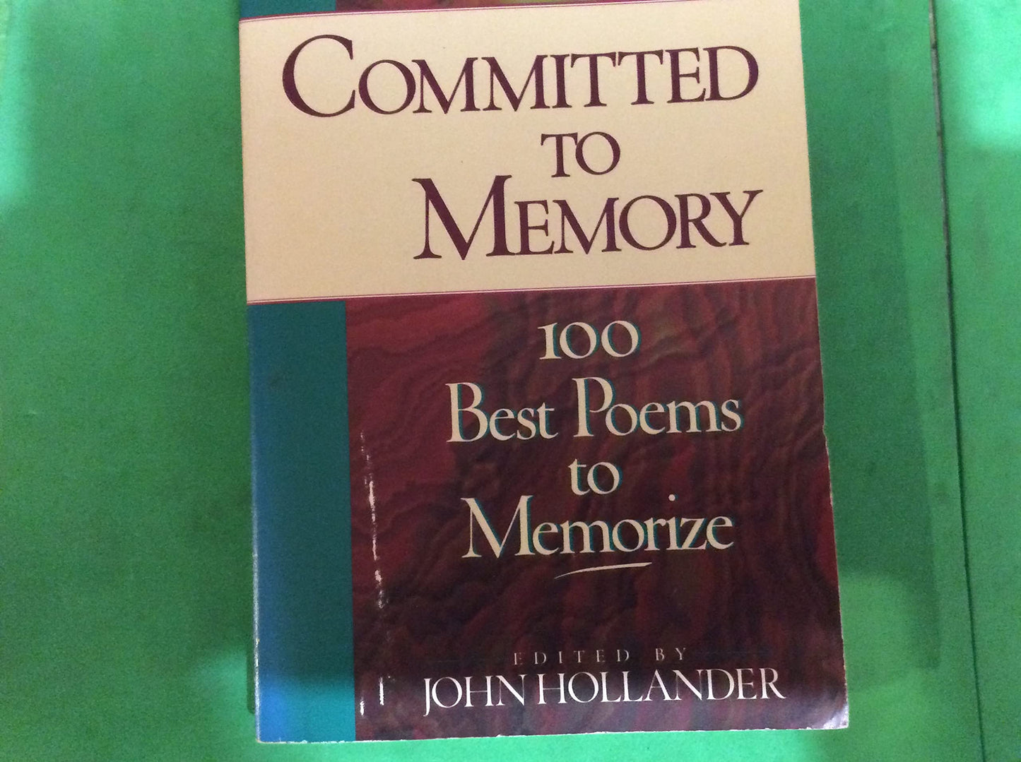 Committed to Memory
