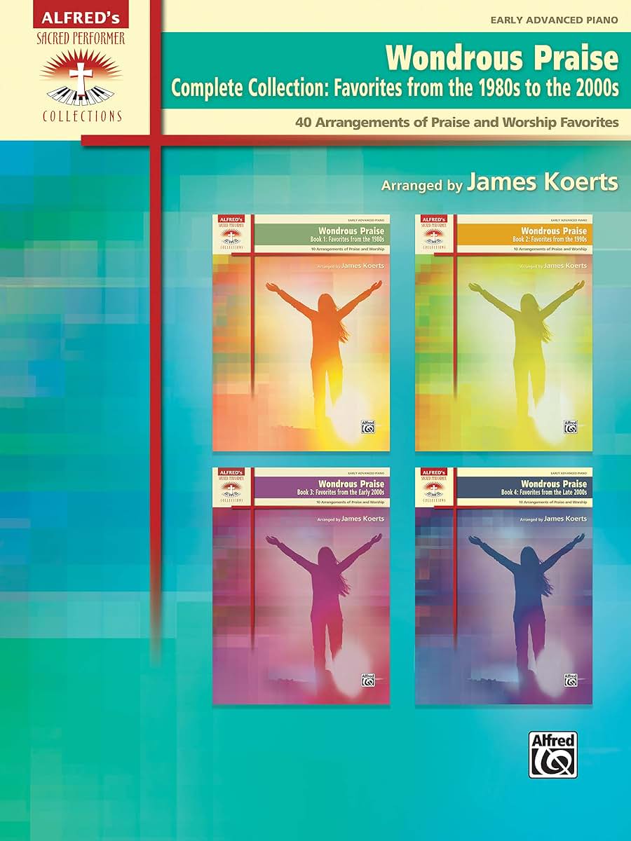 Wondrous Praise, Complete Collection -- Favorites from the 1980s to the 2000s: 40 Arrangements of Praise and Worship Favorites, Comb Bound Book (Sacred Performer Collections)