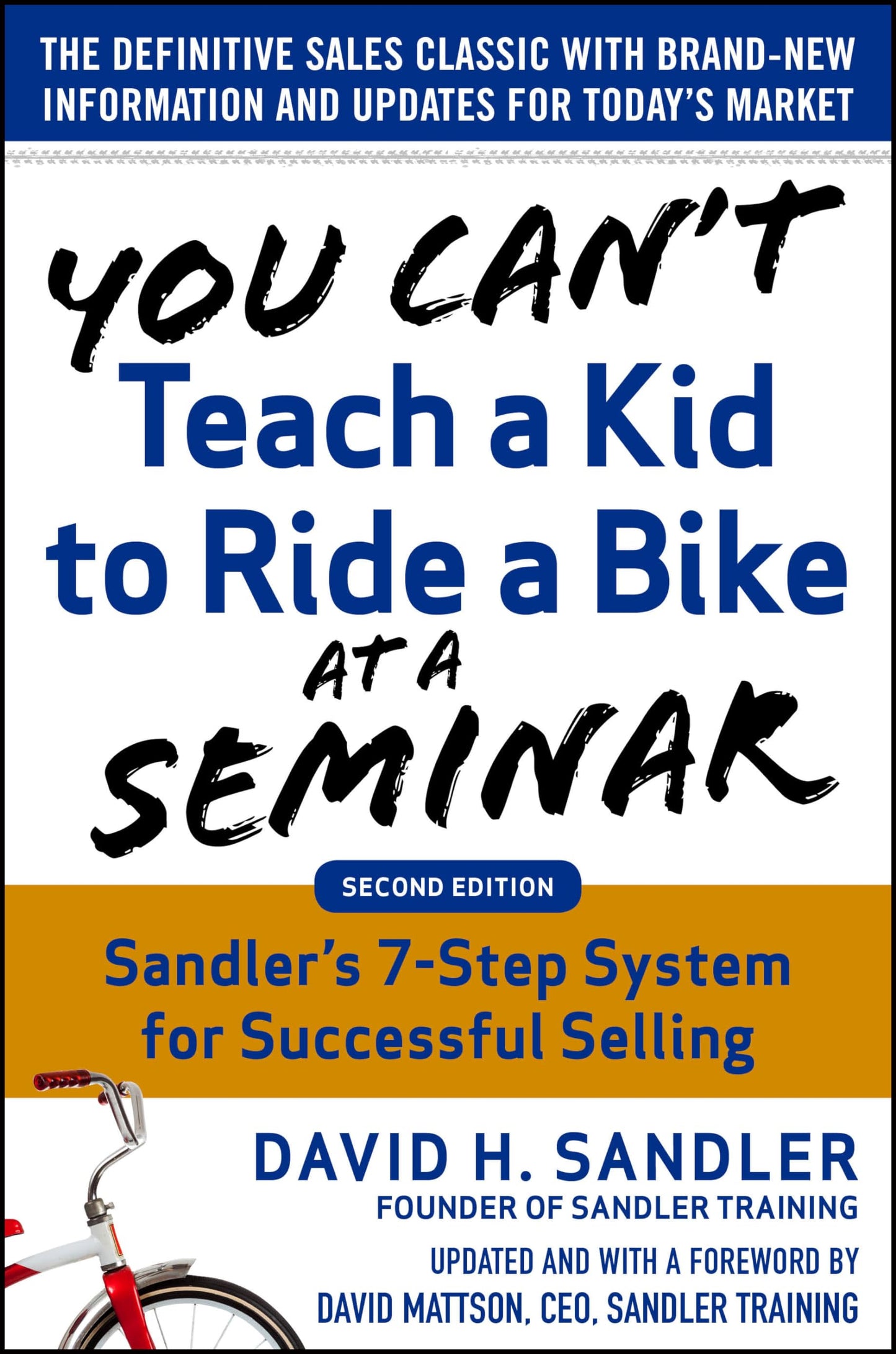 You Can't Teach a Kid to Ride a Bike at a Seminar, 2nd Editi