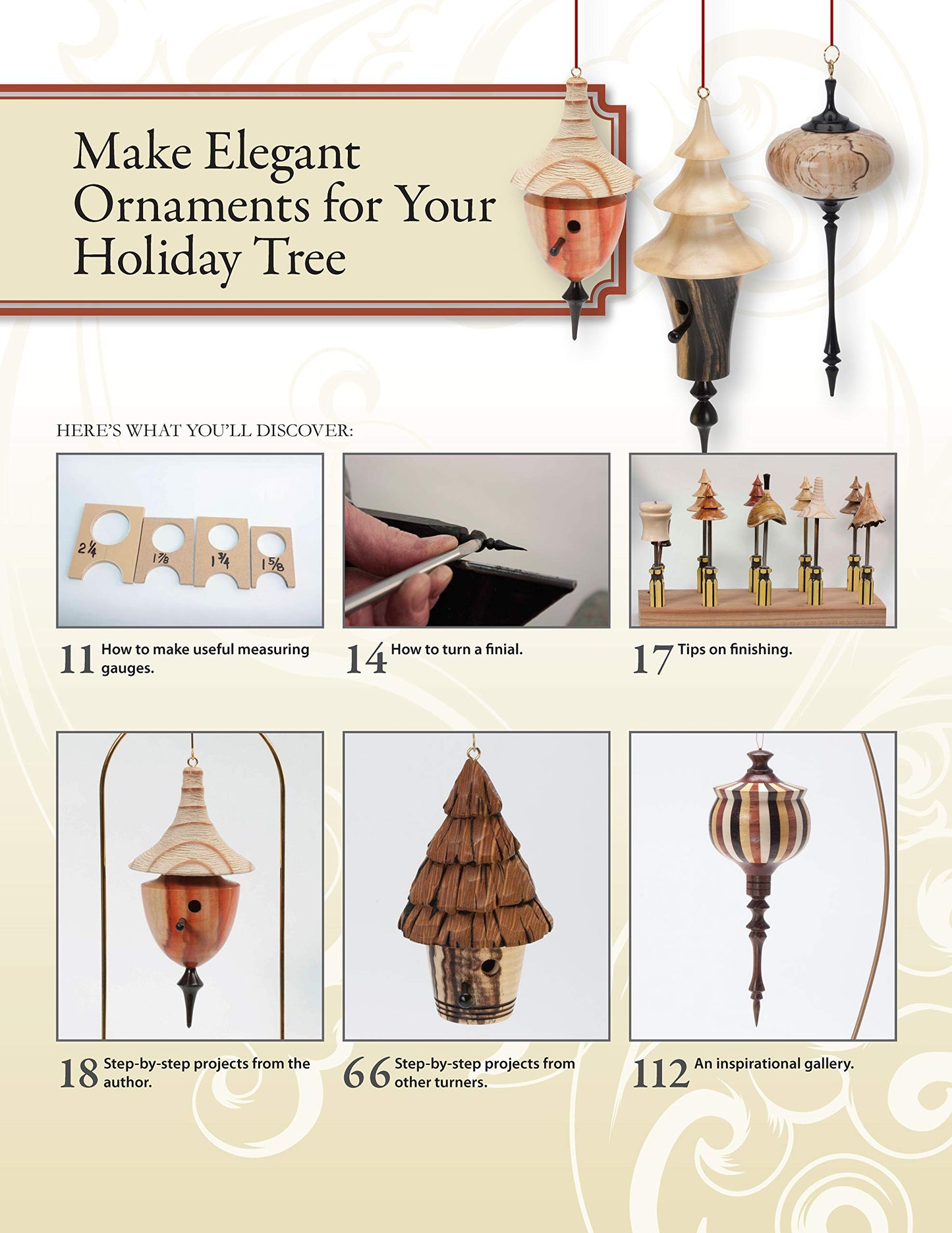 Woodturning Christmas Ornaments with Dale L. Nish (Fox Chapel Publishing) Step-by-Step Instructions & Photos for 12 Elegant Wood-Turned Pieces to Decorate Your Tree and Deck the Halls for the Holidays