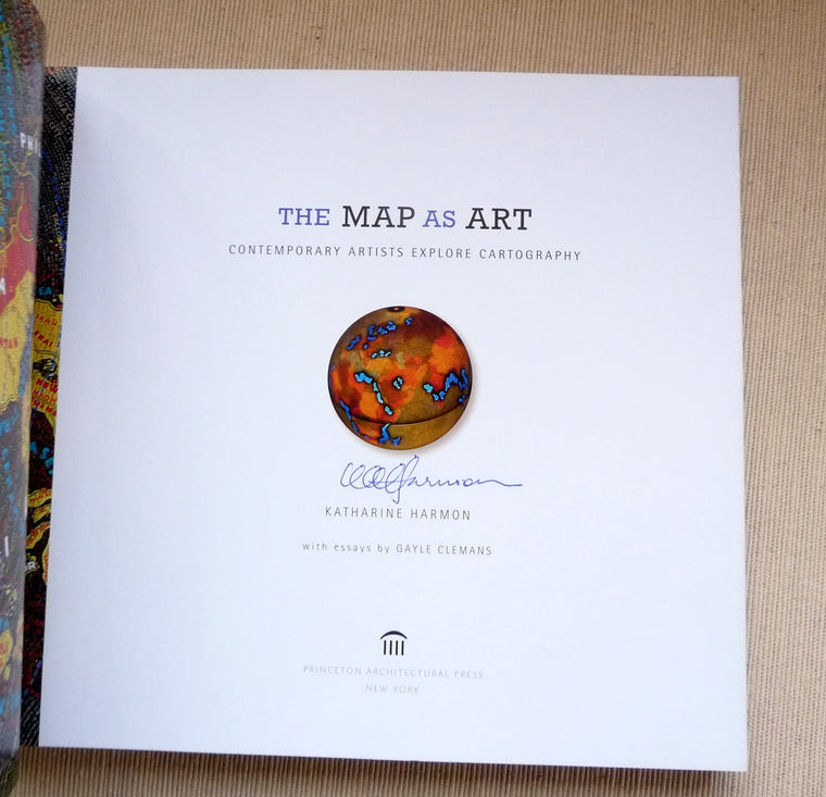 The Map as Art: Contemporary Artists Explore Cartography — back cover