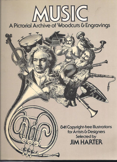 Music: A Pictorial Archive of Woodcuts and Engravings (Dover Pictorial Archive Series)