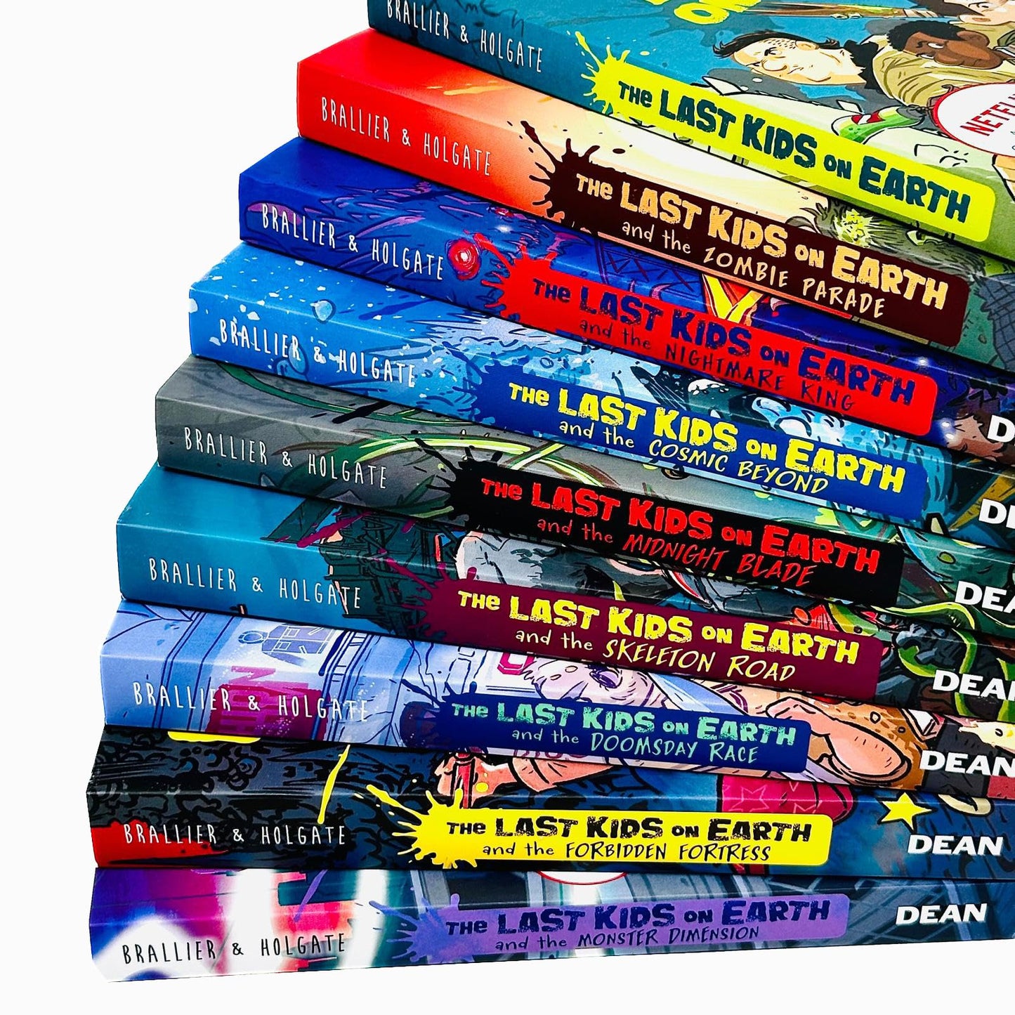 The Last Kids On Earth Series Books 1 - 9 Collection Set By Max Brallier(Last Kids On Earth, Zombie Parade, Nightmare King, Cosmic Beyond, Midnight Blade, Skeleton Road, Doomsday Race & More)