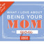 Knock Knock What I Love about Being Your Mom (for Daughter/Son) Fill in the Love Book Fill-in-the-Blank Gift Journal