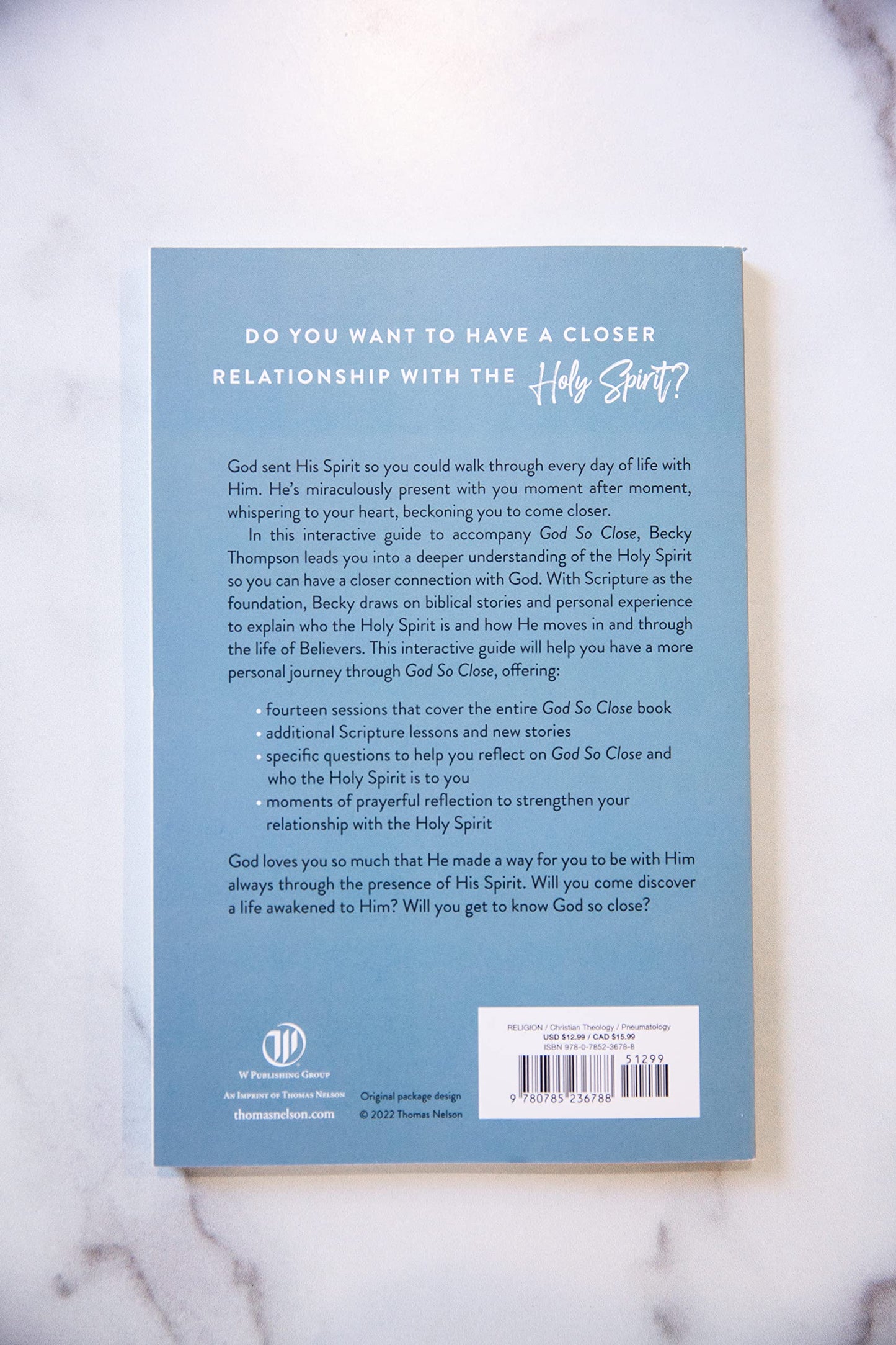 God So Close Interactive Guidebook: A Reflective Journey with the Holy Spirit