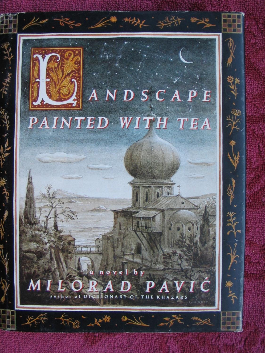 Landscape Painted With Tea
