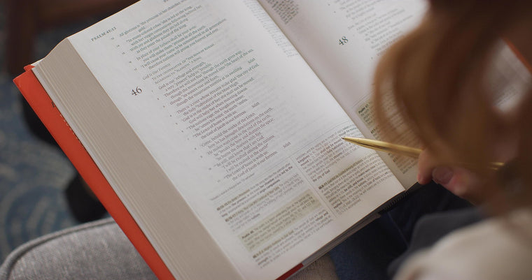 ESV Study Bible — back cover