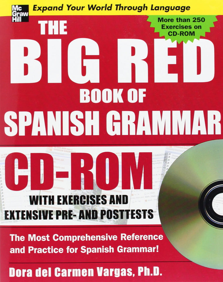 The Big Red Book of Spanish Grammar w/CD-ROM by Vargas, Dora