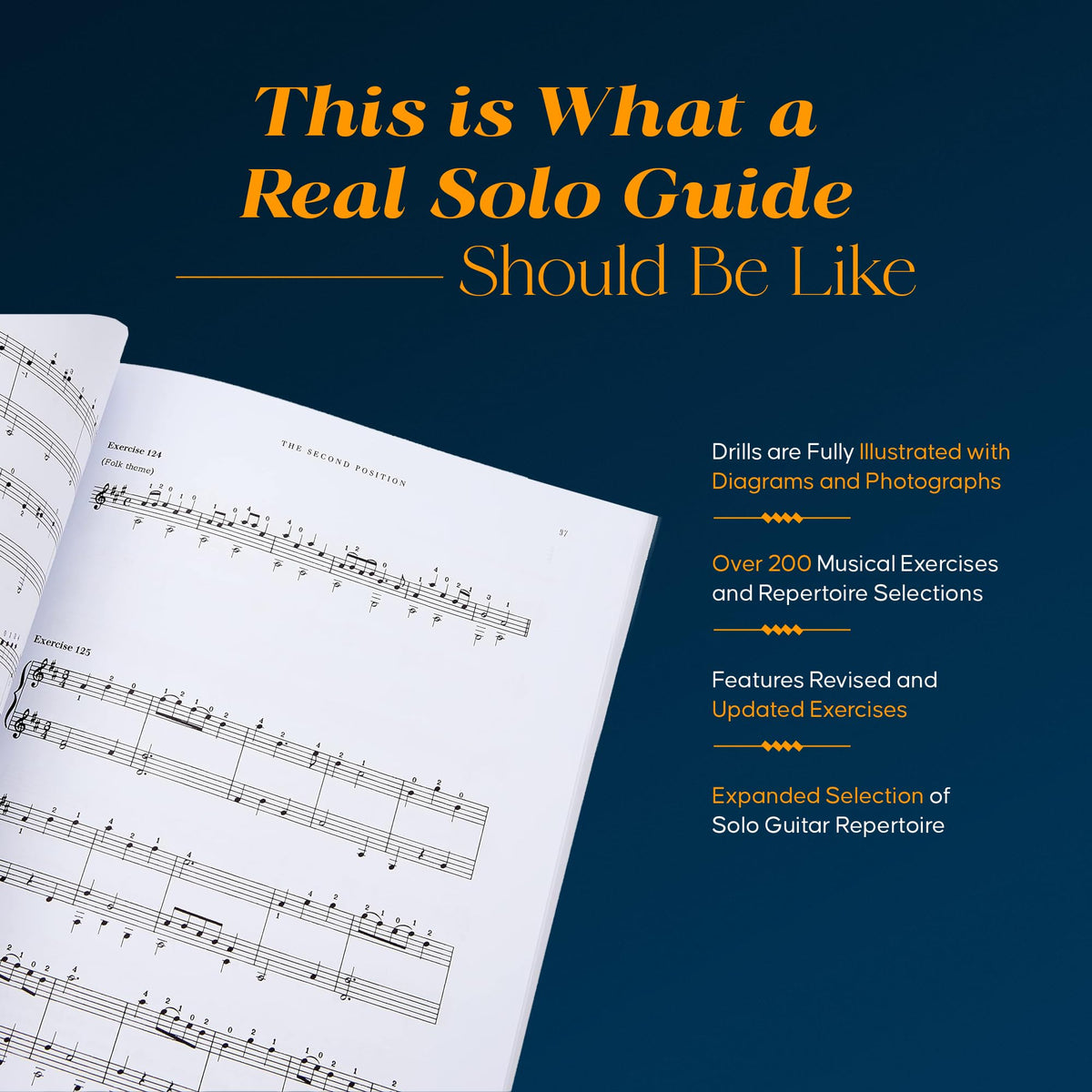 Solo Guitar Playing Book 1 Fourth Edition by Frederick Noad  Classical Guitar Method for Beginners and Students  Guitar Technique and Music Theory Book with Chords Exercises and Repertoire