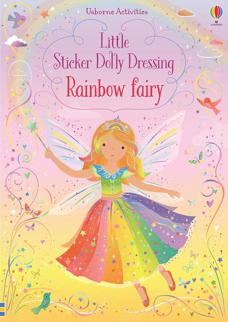 Little Sticker Dolly Dressing Rainbow Fairy: An Enchanting Activity Book About Following Ruby Through Fairyland for Kids (Ages 4-7)