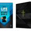 NLT Boys Life Application Study Bible, TuTone (LeatherLike, Neon/Black, Indexed)